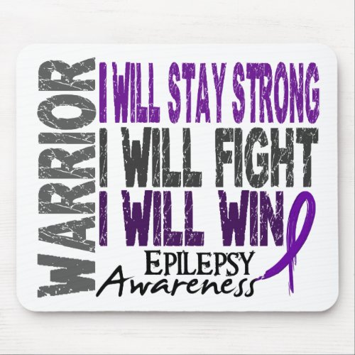 Epilepsy Warrior Mouse Pad