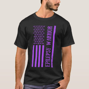Epilepsy Warrior Purple Epilepsy Awareness Month U T-Shirt