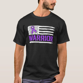 Epilepsy Warrior Ribbon Purple Epilepsy Awareness T-Shirt