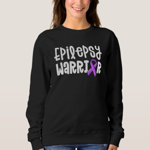 Epilepsy Warrior Shirt Kids Purple Ribbon Awarenes