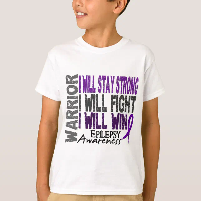 Epilepsy Warrior Tee - Celebrate Strength and Awareness