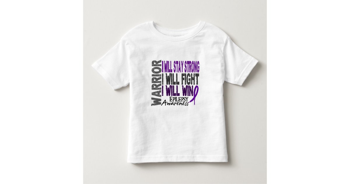 Epilepsy Warrior Toddler T-shirt | Zazzle.com