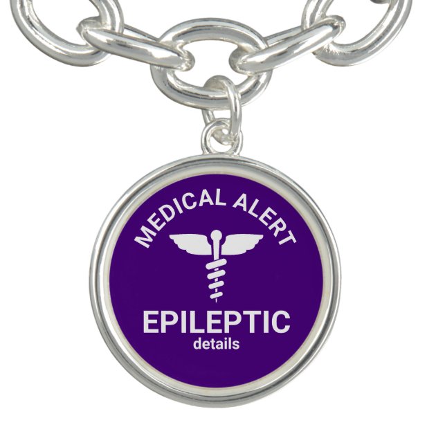 Vakind Medical Warning Alert Bracelet Epilepsy Allergy Sign Wristbands  (Diabetic) - Walmart.com