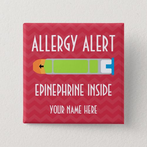 Epinephrine Allergy Alert Button