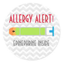 Epinephrine Allergy Alert Stickers