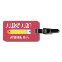 Epinephrine Allergy Alert Tag for Medical Kit