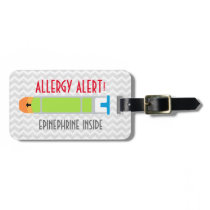 Epinephrine Allergy Alert Tag for Medical Kit
