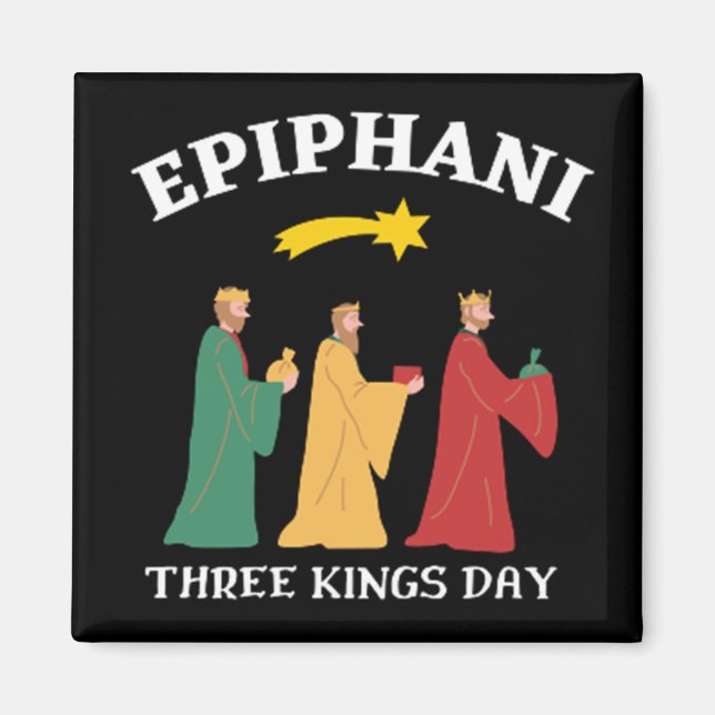 Epiphani Three Kings Day Magnet (Front)