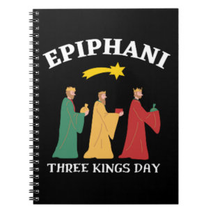 Epiphani Three Kings Day Notebook