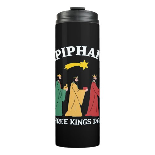 Epiphani Three Kings Day Thermal Tumbler