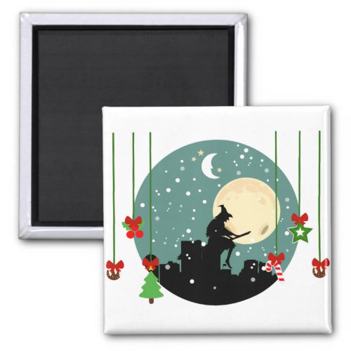 epiphany christmas befana magnet