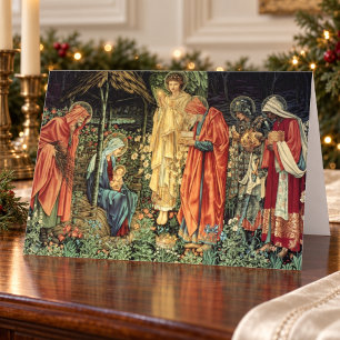Epiphany Feast of Three Kings Nativity Holiday Card