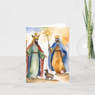 Epiphany or Three Kings Day B - January 6  Holiday Card