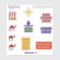 Epiphany Planner Stickers Catholic Latin Mass