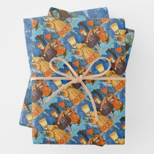 Epiphany Three Kings from the East by Zdenek Guth Wrapping Paper Sheets