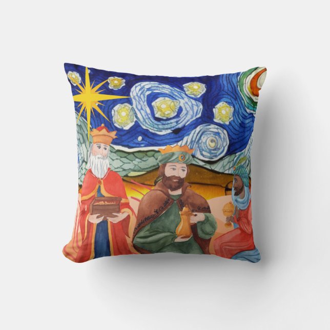 Epiphany Throw Pillow (Front)