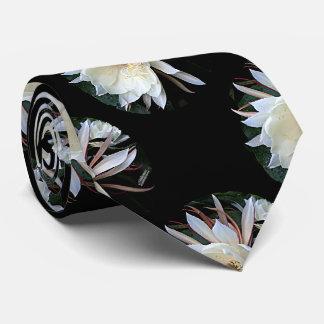 Epiphyte Cactus Flower Neck Tie