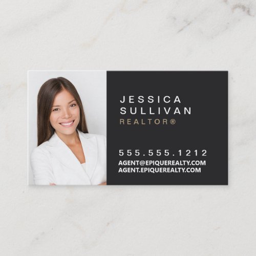 Epique Business Cards Horizontal Modern