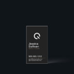 Epique Modern Business Card<br><div class="desc">A modern,  minimalist,  luxury business card.</div>
