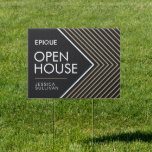 Epique Open House Signs w/ Stake<br><div class="desc">18x24 Open House Signs with Metal Stake. Corrugated 4mm plastic</div>