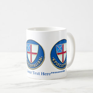 Episcopal Church TriCrest, Personalized Coffee Mug