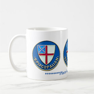 Episcopal Church TriCrest, Personalized Coffee Mug