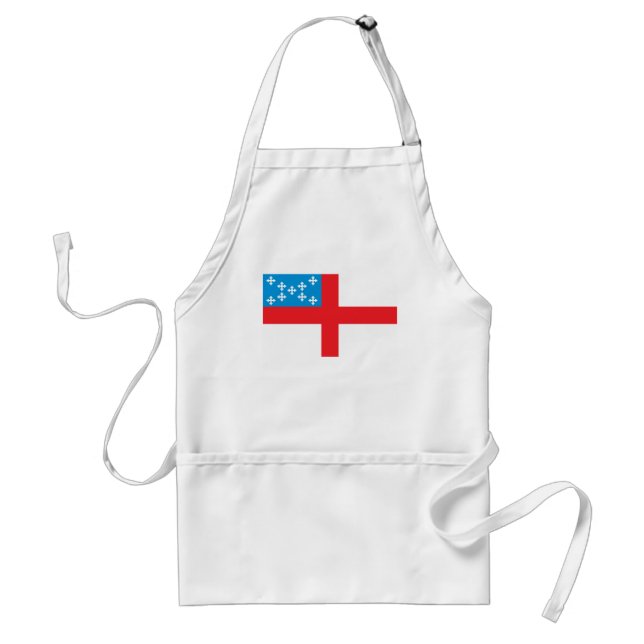 Episcopal Flag Adult Apron (Front)