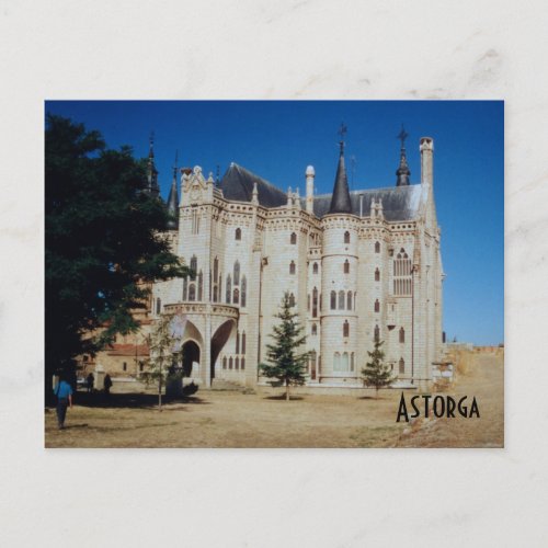 Episcopal Palace _ Astorga Postcard