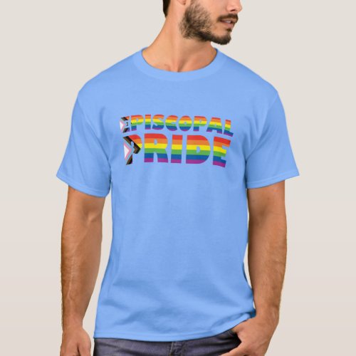 EPISCOPAL PRIDE words only T_Shirt