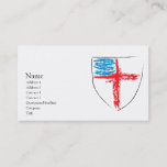 Episcopal Shield Business Card