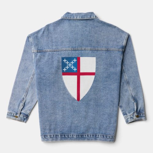 Episcopal Shield Emblem  Denim Jacket