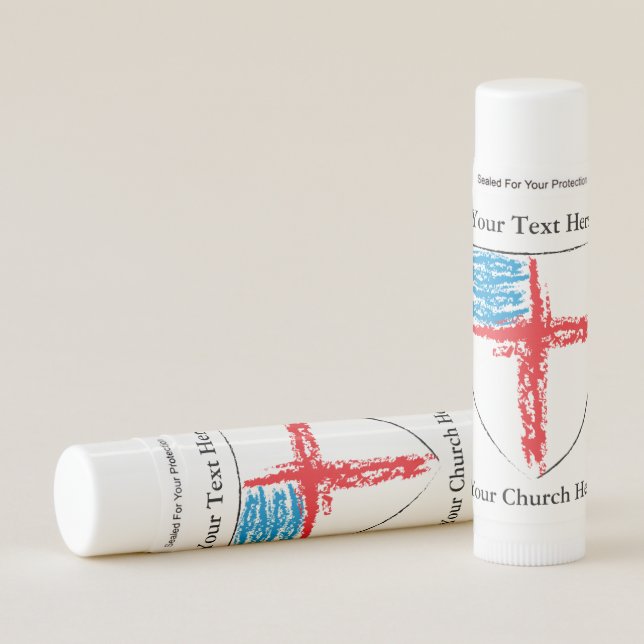 Episcopal Shield Lip Balm (Front)