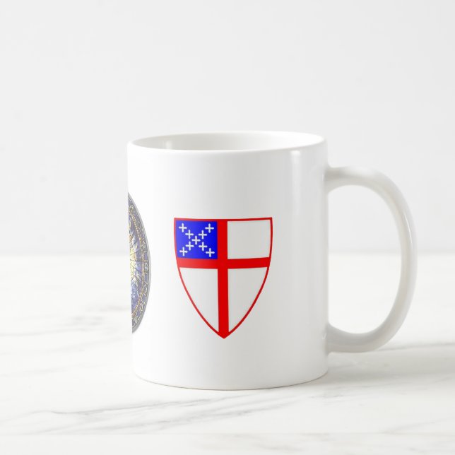 Episcopal Shield Mug (Right)