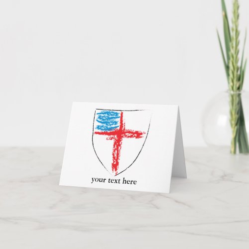 Episcopal Shield Notecard