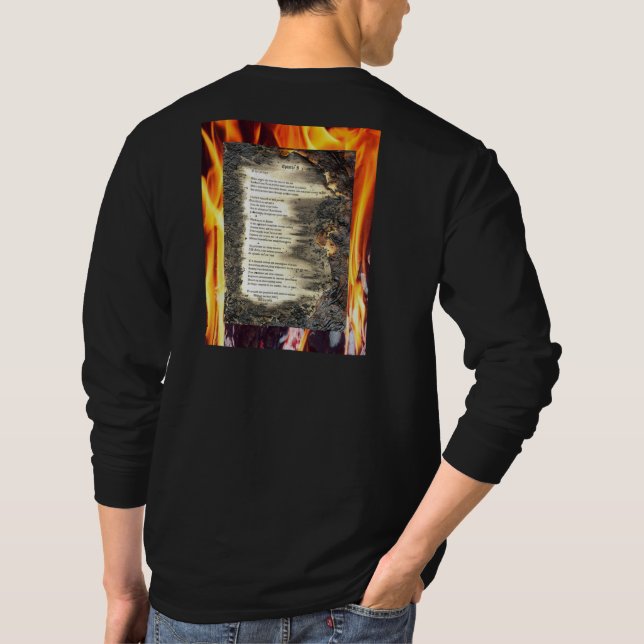 Epistle 1 & Cross of Protection T-Shirt (Back)