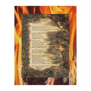Epistle I Wood Wall Art