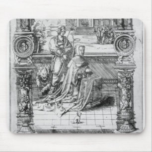 Epitaph of Margaret of Austria Mouse Pad