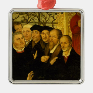 Epitaph of Meienburg's Mayor Metal Ornament