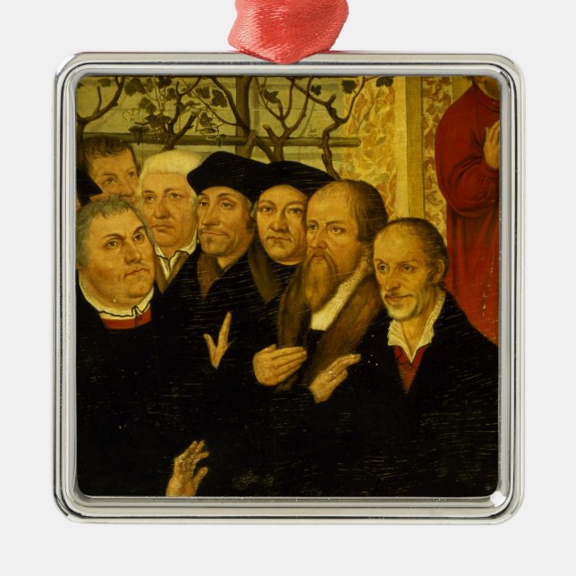 Epitaph of Meienburg's Mayor Metal Ornament (Front)