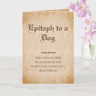 Epitaph | Zazzle