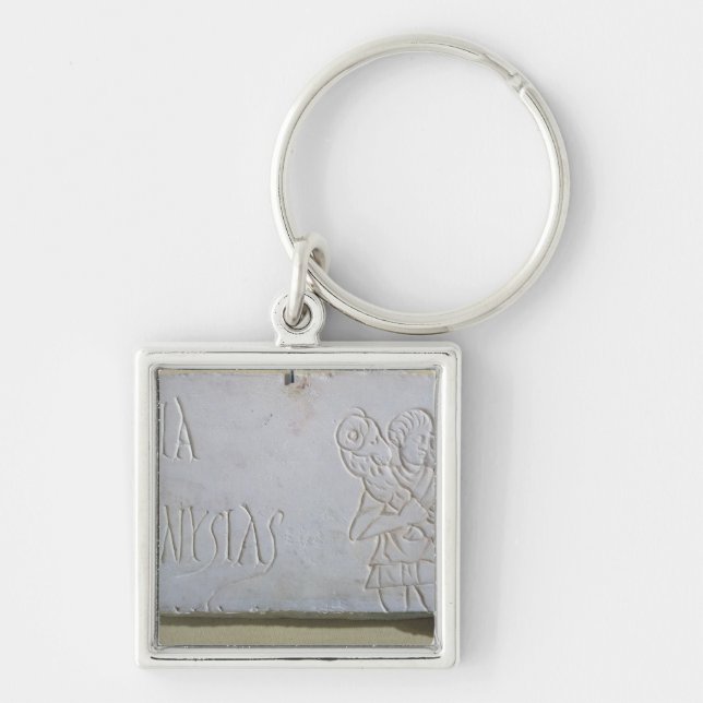 Epitaph with a relief of the Good Shepherd Keychain (Front)