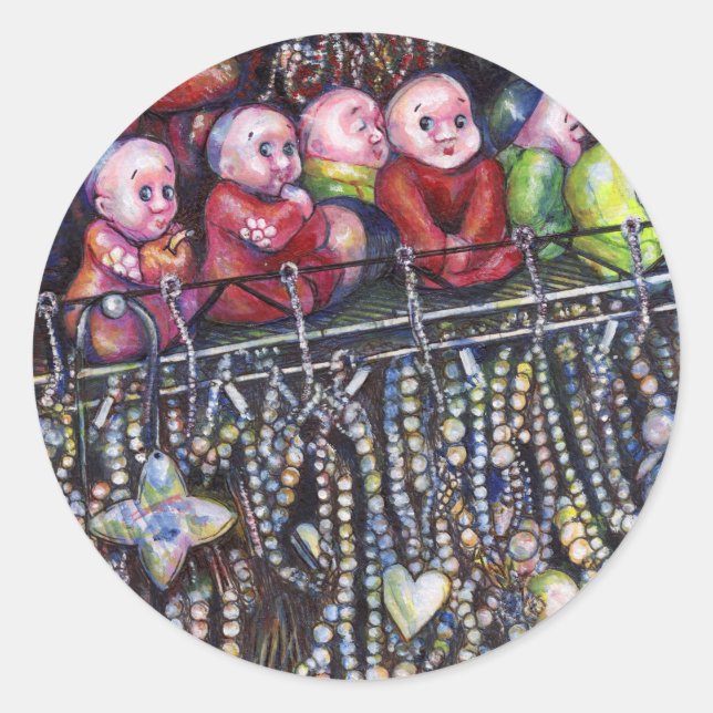 Epitomize Classic Round Sticker (Front)