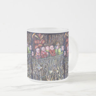 Epitomize Frosted Glass Coffee Mug