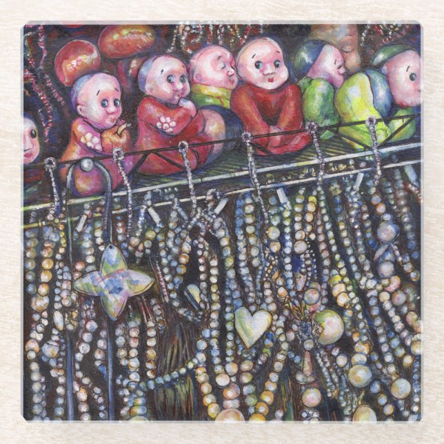 Epitomize Glass Coaster (Front)