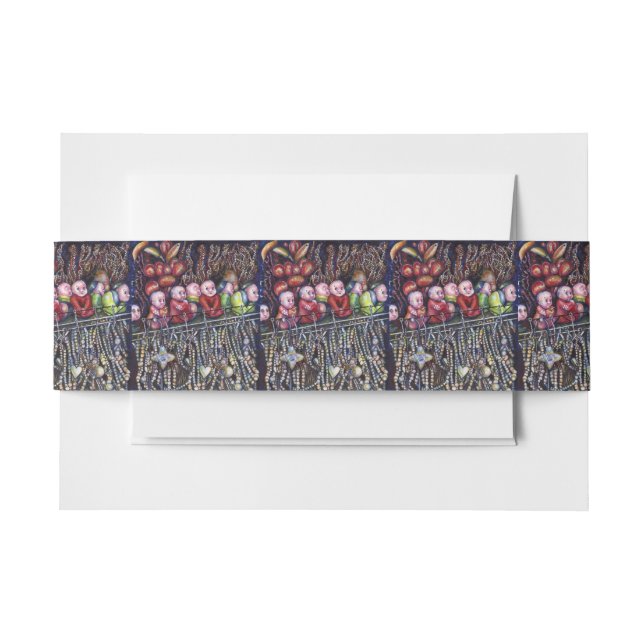 Epitomize Invitation Belly Band (Front Example)