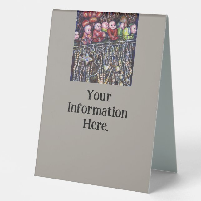 Epitomize Table Tent (Front)