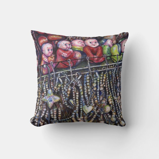 Epitomize Throw Pillow (Front)