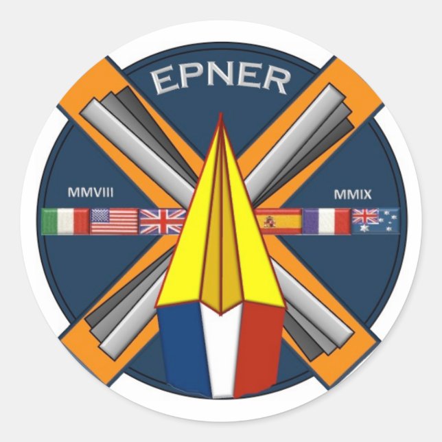 EPNER Class Patch Classic Round Sticker (Front)