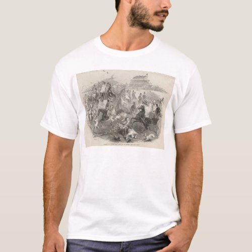 Epsom Races Derby Day Leaving the Course T_Shirt