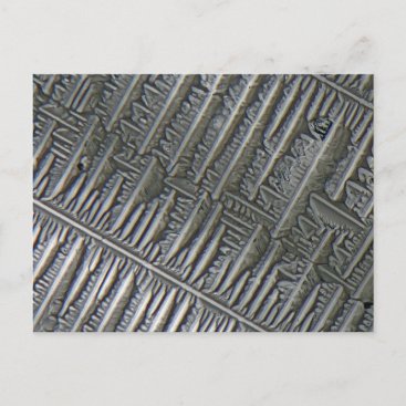 Epsomite under the microscope postcard